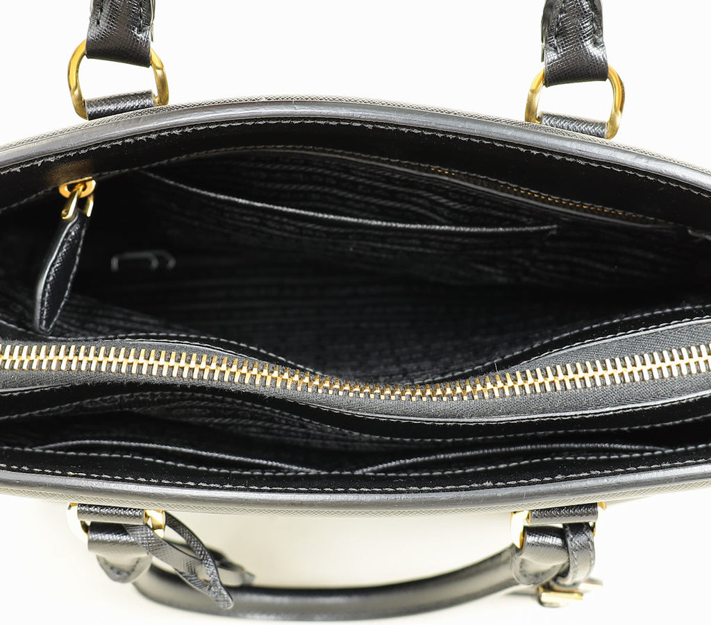 Prada Black Top Handle Bag