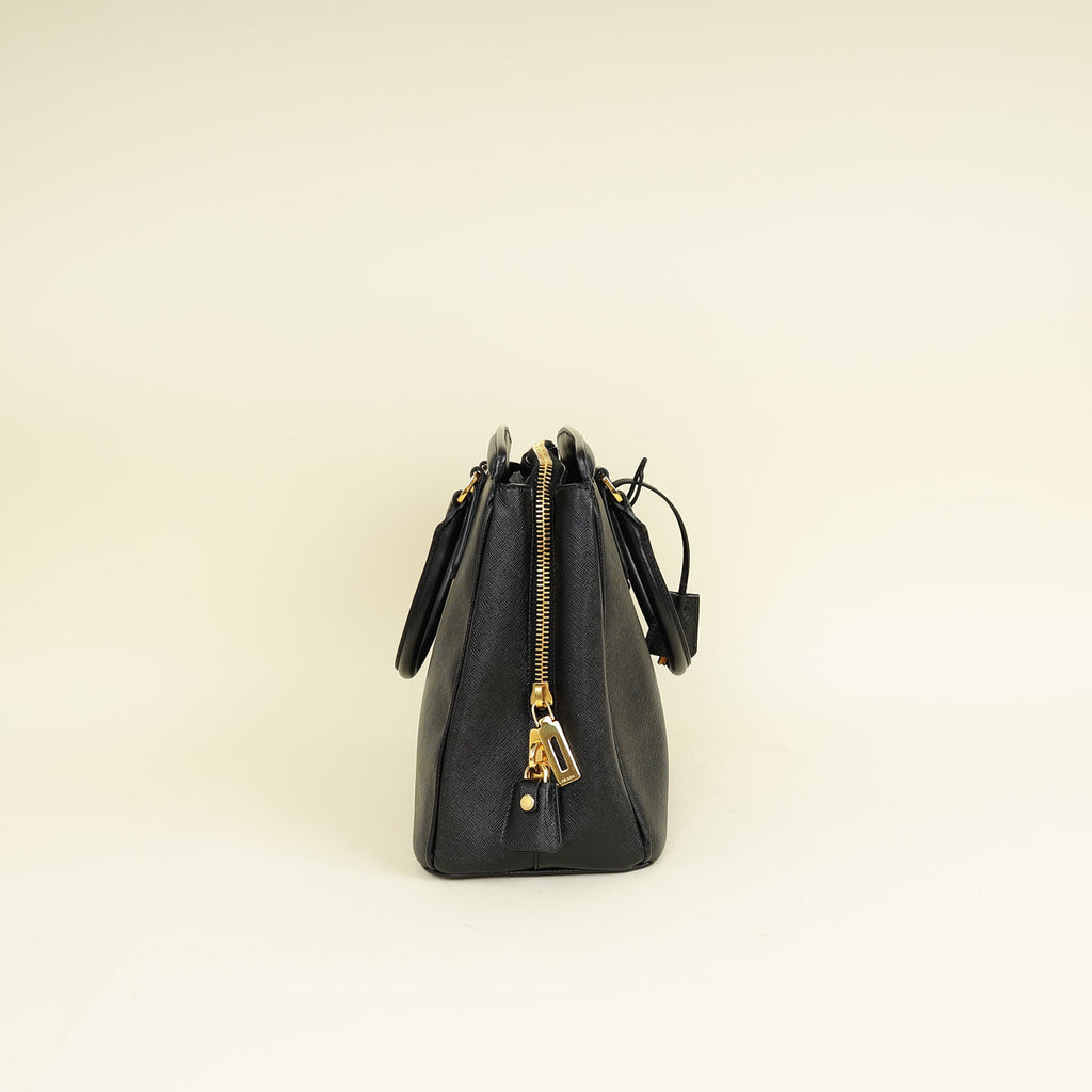 Prada Black Top Handle Bag