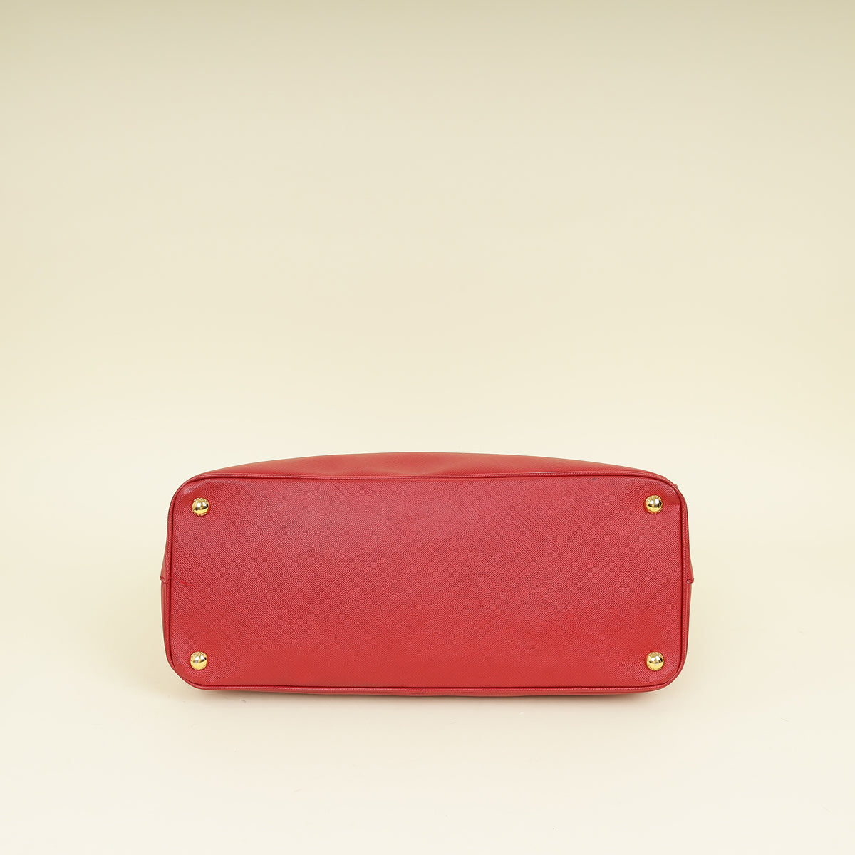Prada Red Parabole Tote Bag
