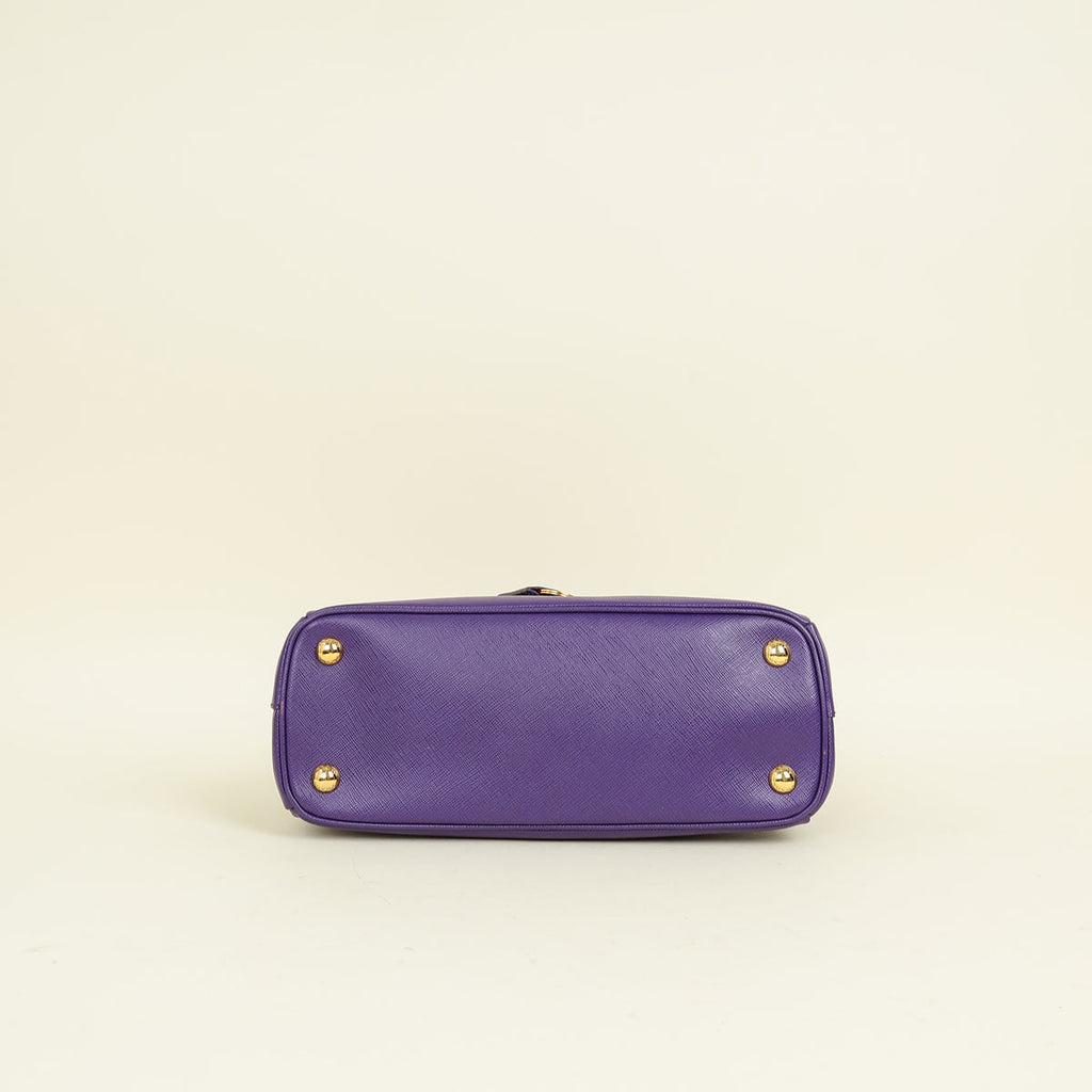 Prada Violet Lux Galleria Tote Small Bag