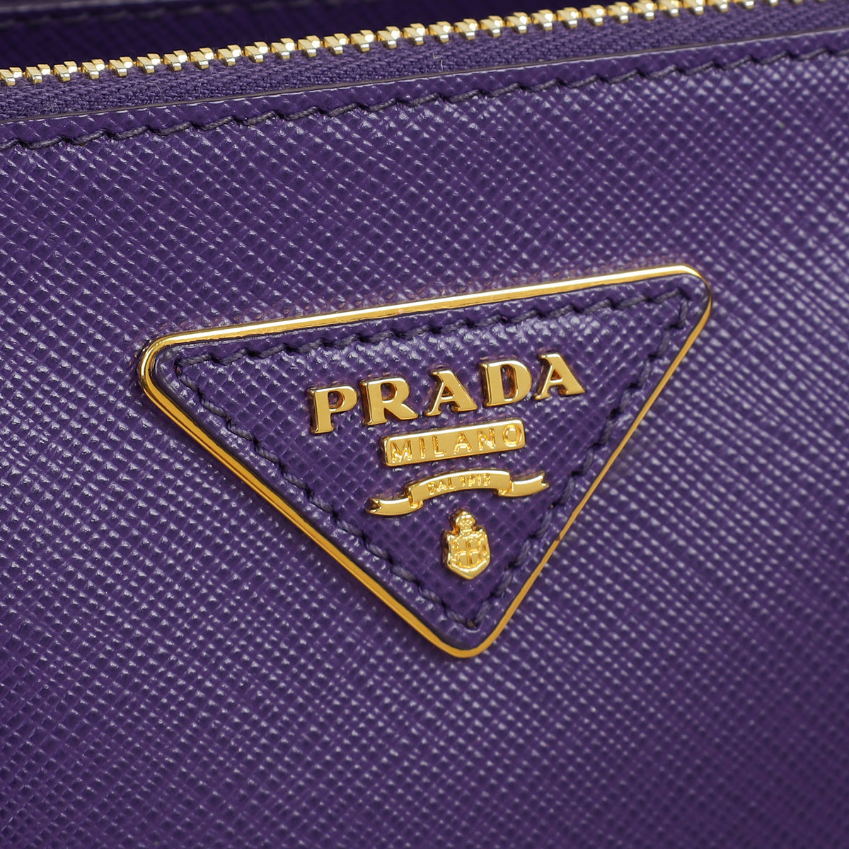 Prada Violet Lux Galleria Tote Small Bag