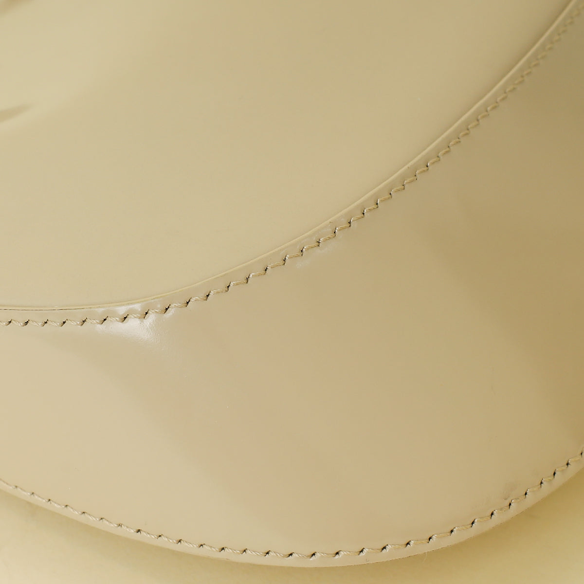 Prada Beige Cleo Brushed Small Shoulder Bag