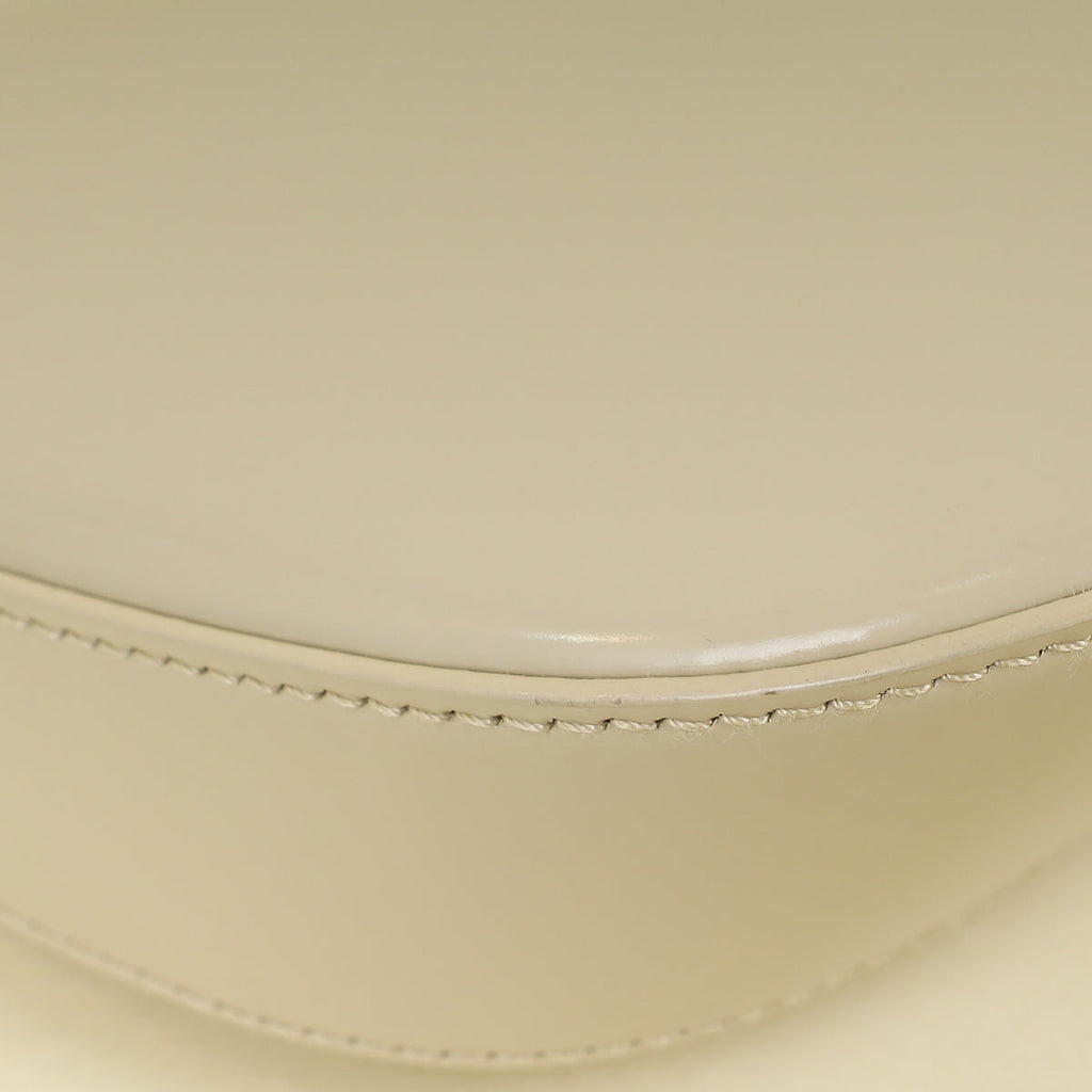 Prada Beige Cleo Brushed Small Shoulder Bag