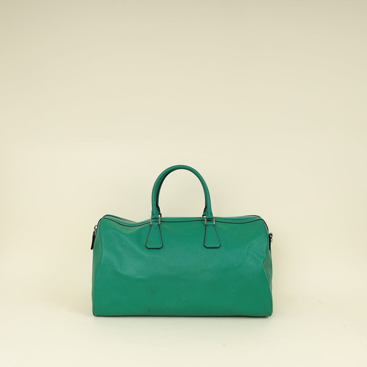 Prada Green Travel Duffle Bag