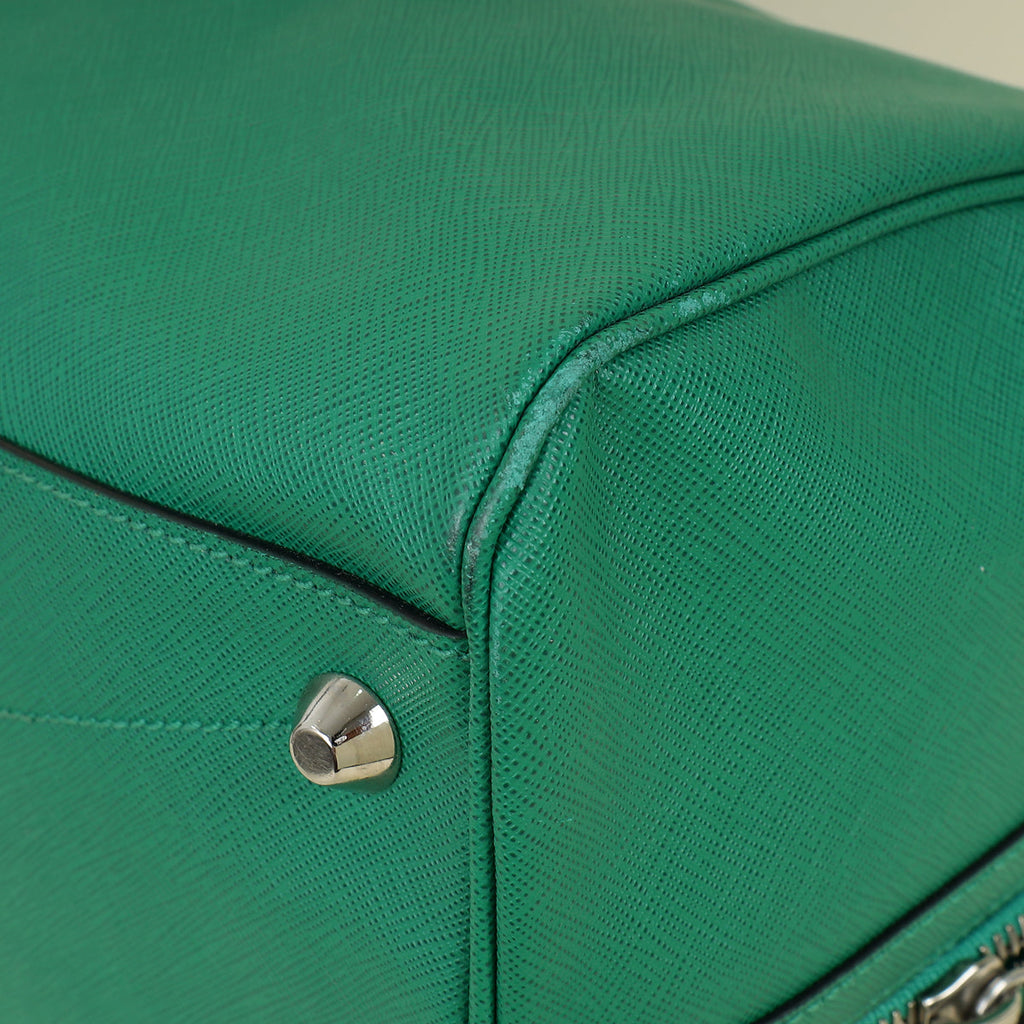 Prada Green Travel Duffle Bag