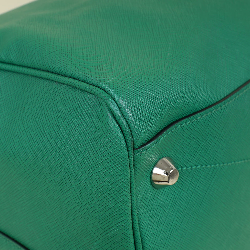 Prada Green Travel Duffle Bag