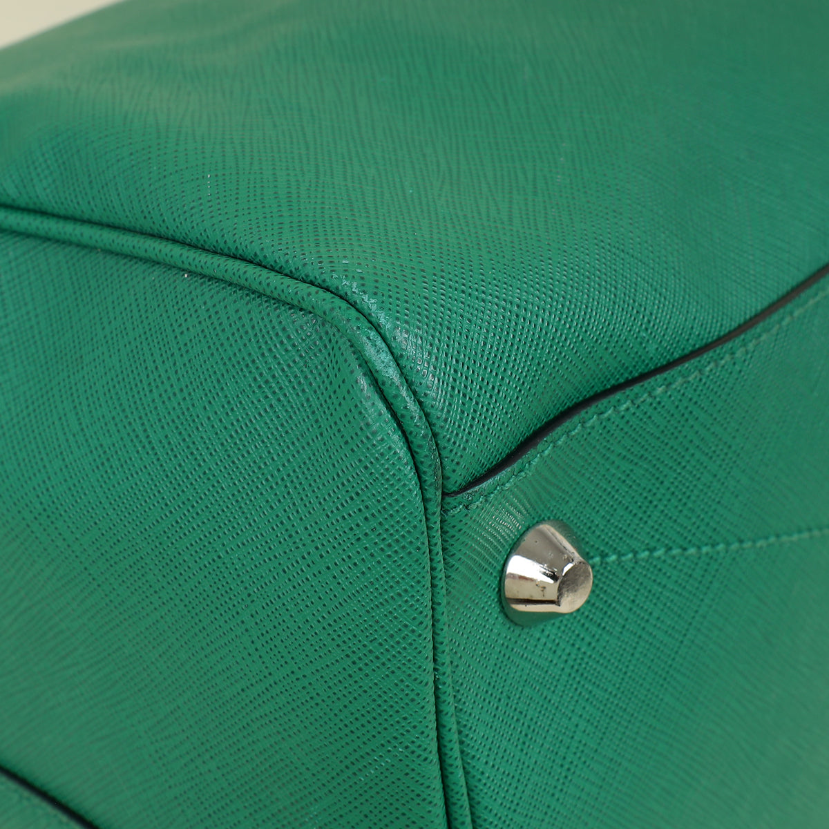 Prada Green Travel Duffle Bag
