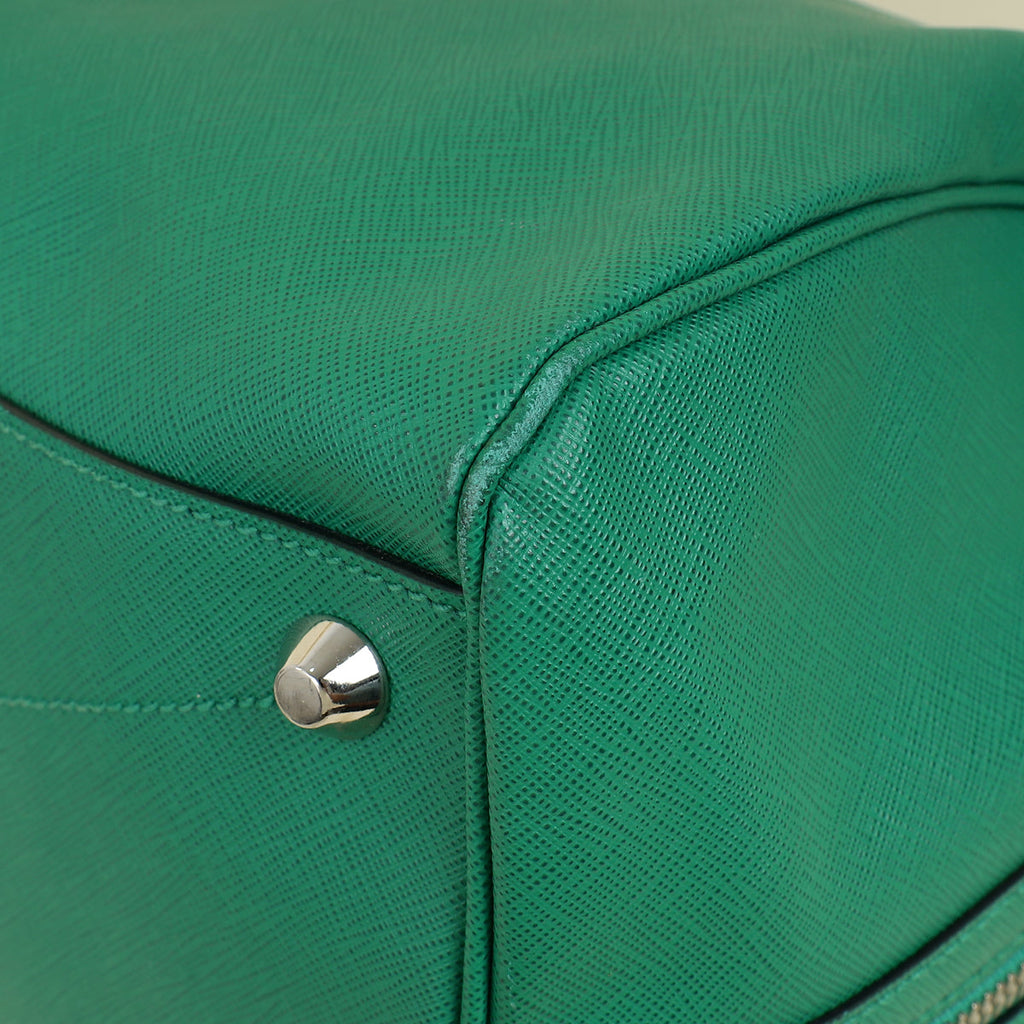 Prada Green Travel Duffle Bag