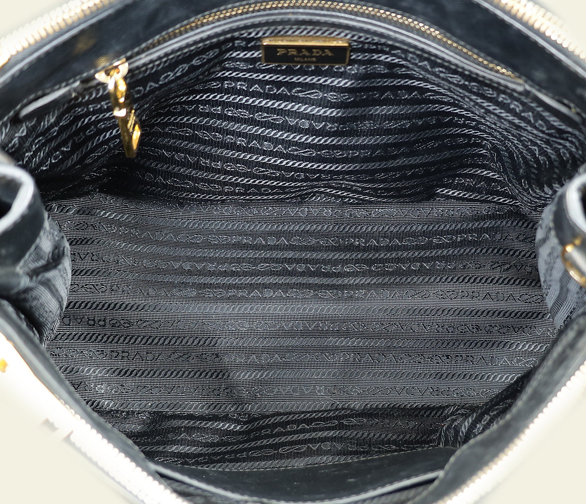 Prada Black Galleria Medium Bag