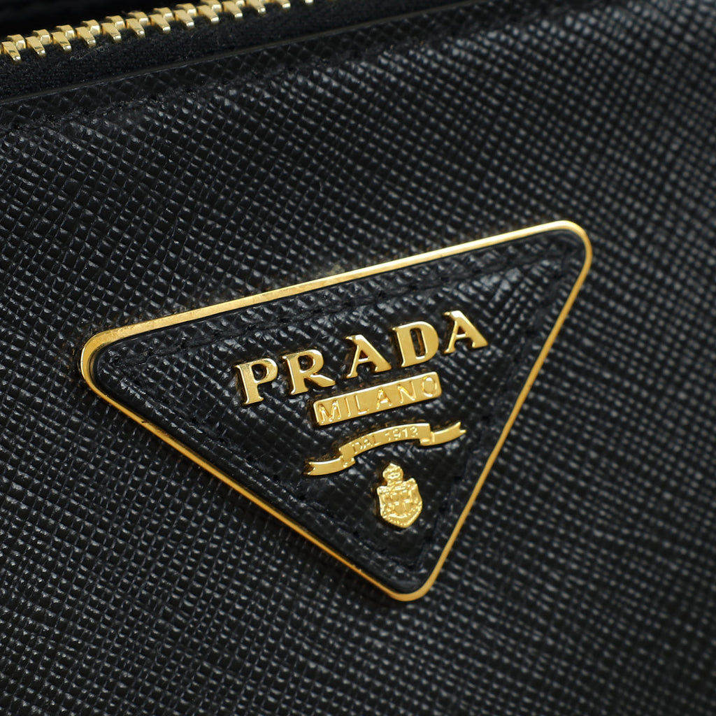 Prada Black Galleria XL Tote Large Bag