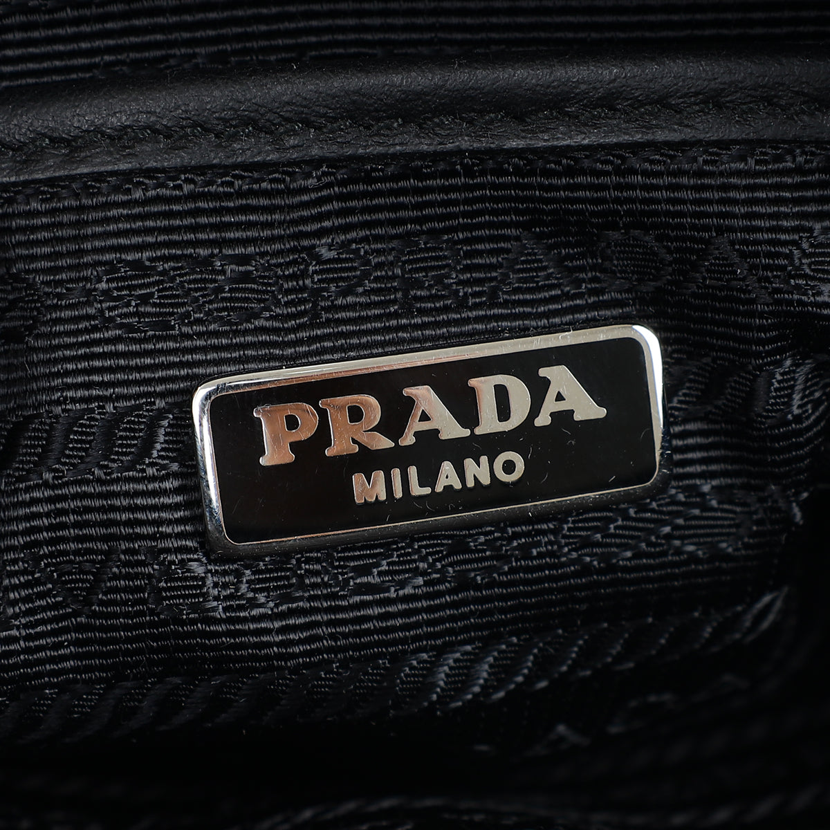 Prada Black Camera Crossbody Bag