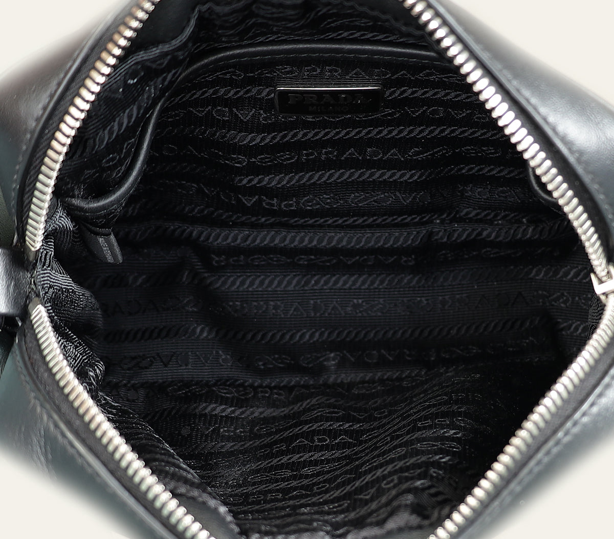 Prada Black Camera Crossbody Bag