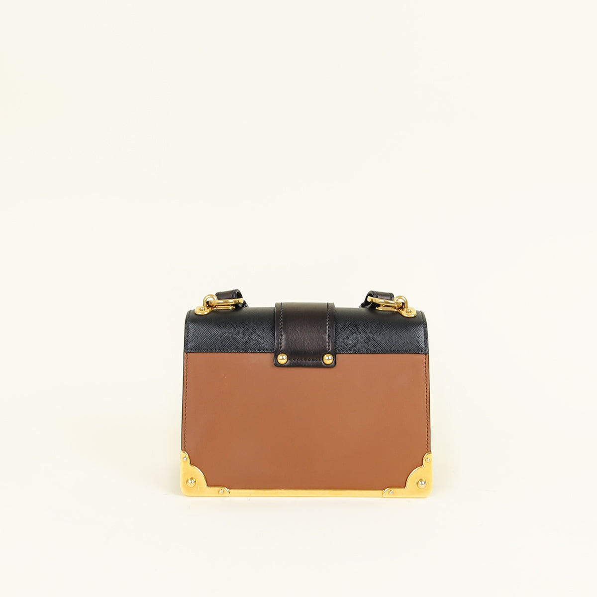 Prada Bicolor Cahier Shoulder Bag