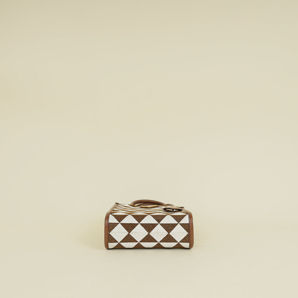 Prada Brown Symbole Mini Bag