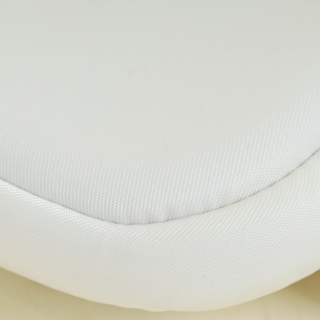 Prada White Re-Nylon Pouch Belt