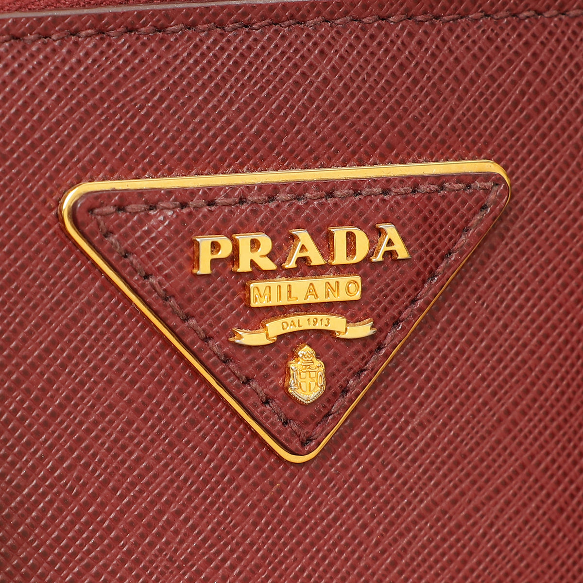 Prada Cerise Lux Promenade  Bag