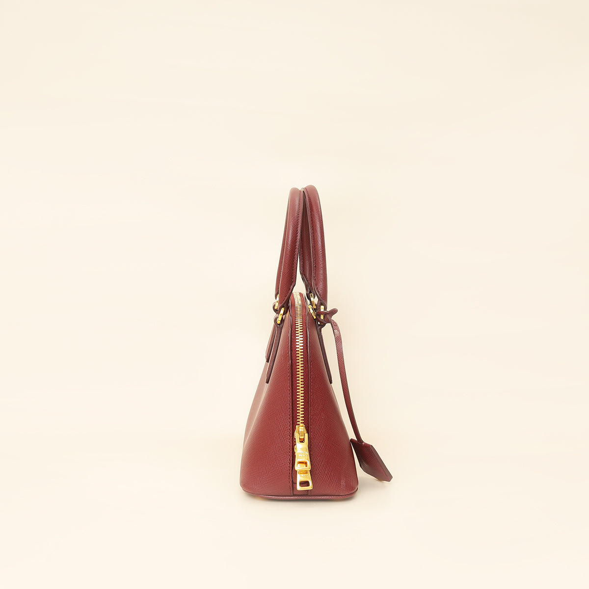 Prada Cerise Lux Promenade  Bag