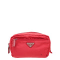 Prada Red Nylon Small Pouch