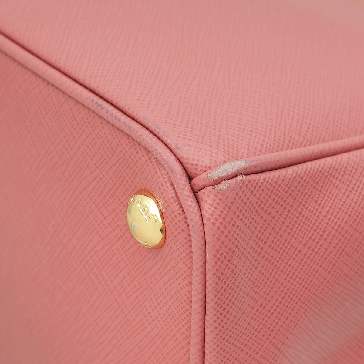 Prada Tamaris Pink Lux XL Galleria Bag