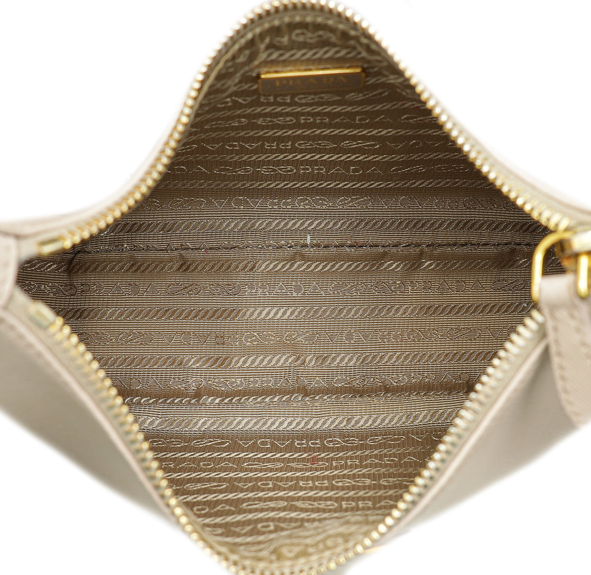 Prada Beige Re-Edition 2005 Bag