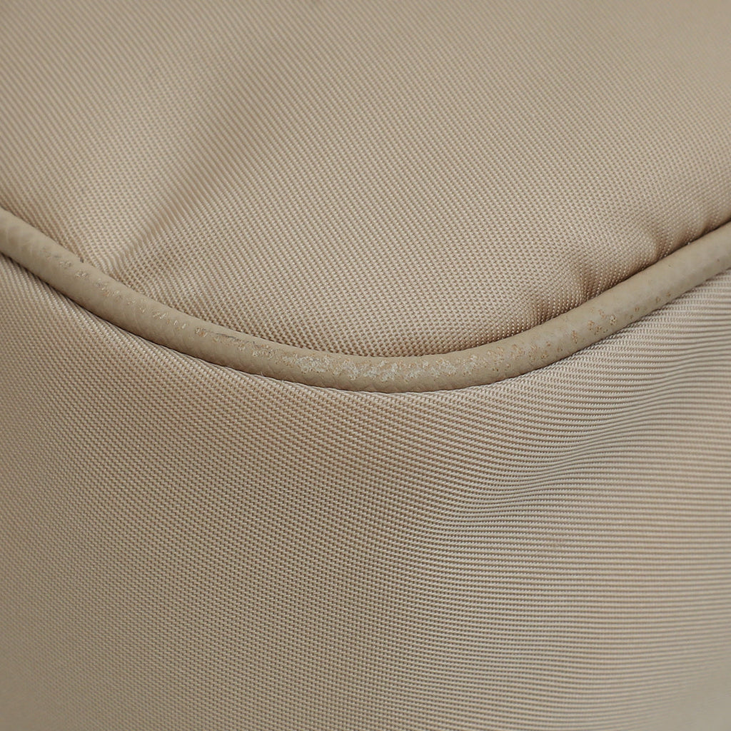Prada Beige Re-Edition 2005 Re-Nylon Bag
