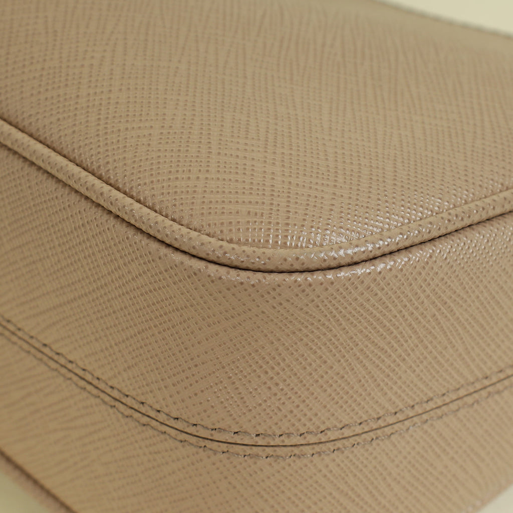 Prada Nude Mini Re-Edition Shoulder Bag