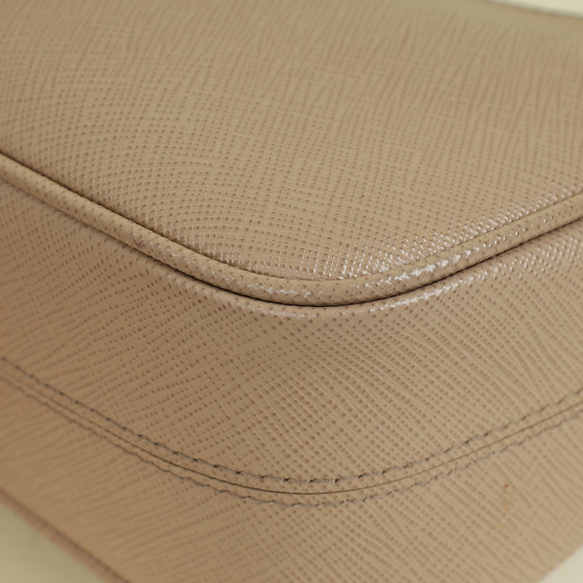 Prada Nude Mini Re-Edition Shoulder Bag