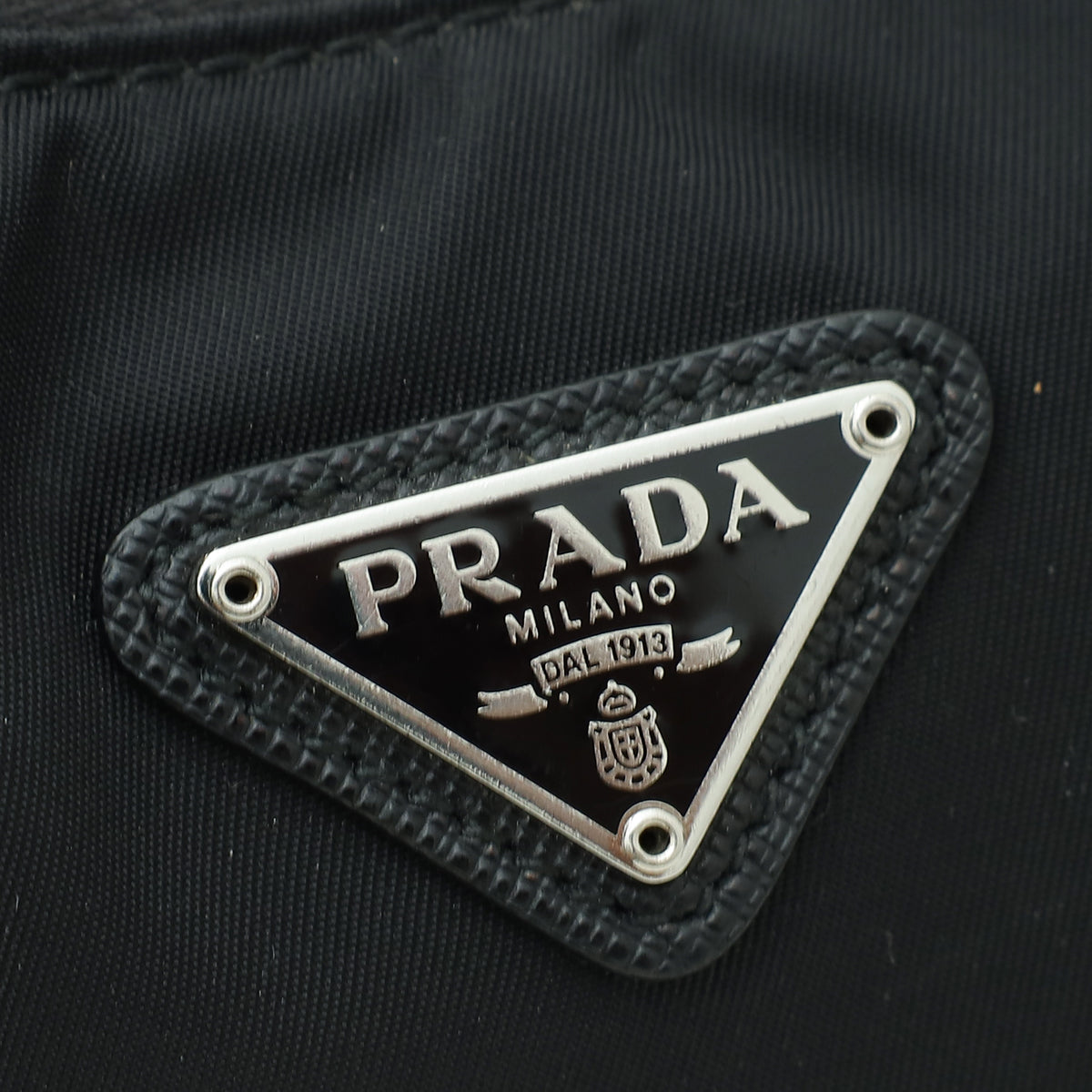 Prada Black Re-Nylon 2005 Re-Edition Mini Bag