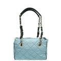 Prada Grey Nylon Quilted Shoulder Bag