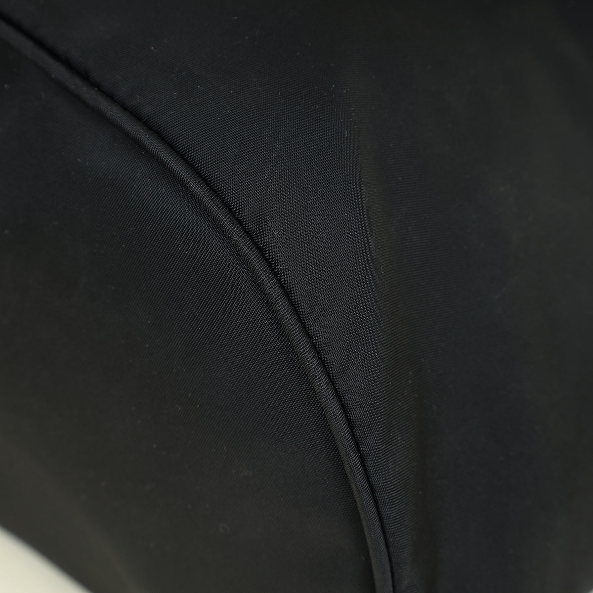 Prada Black Nylon Logo Backpack Bag