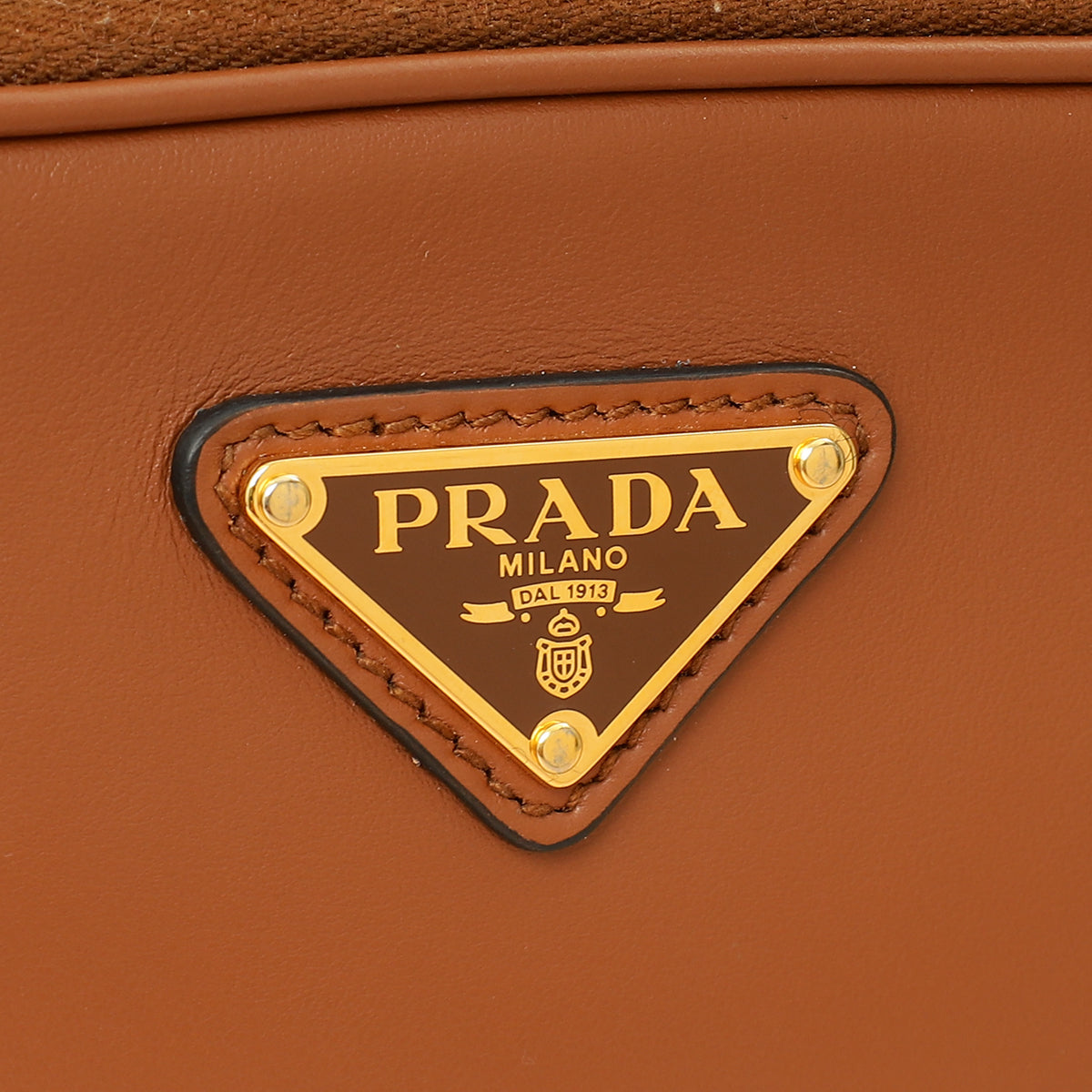 Prada Cognac Odette Mini Bag
