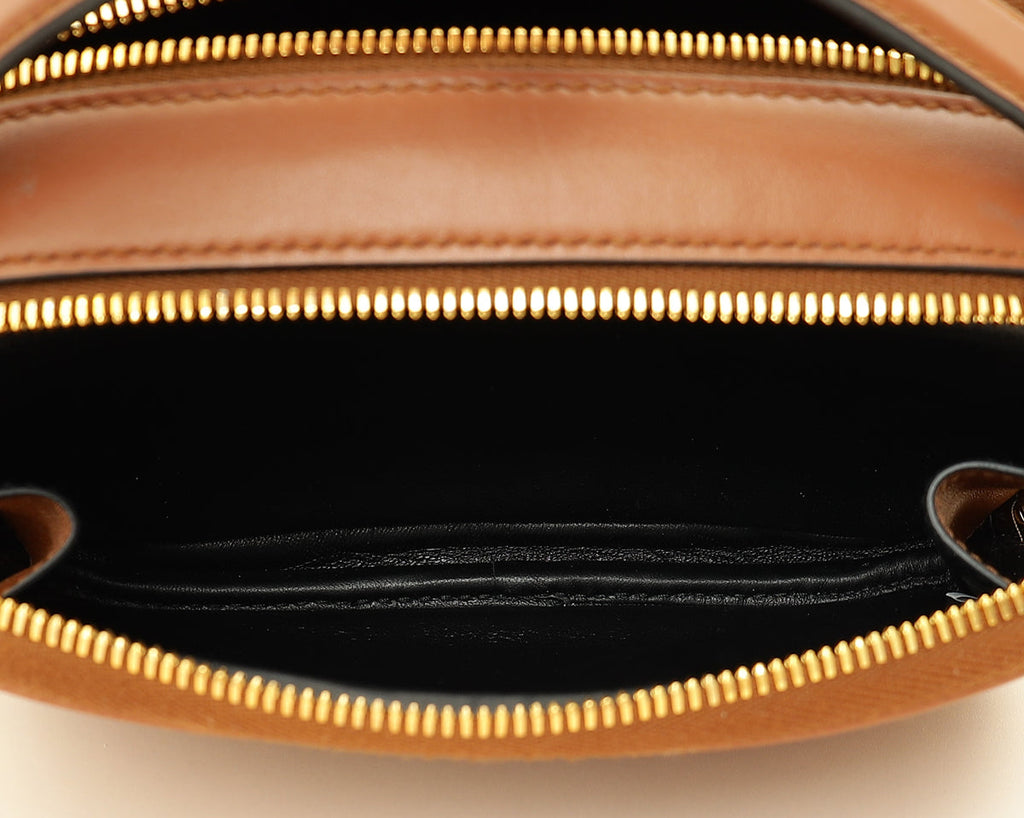Prada Cognac Odette Mini Bag