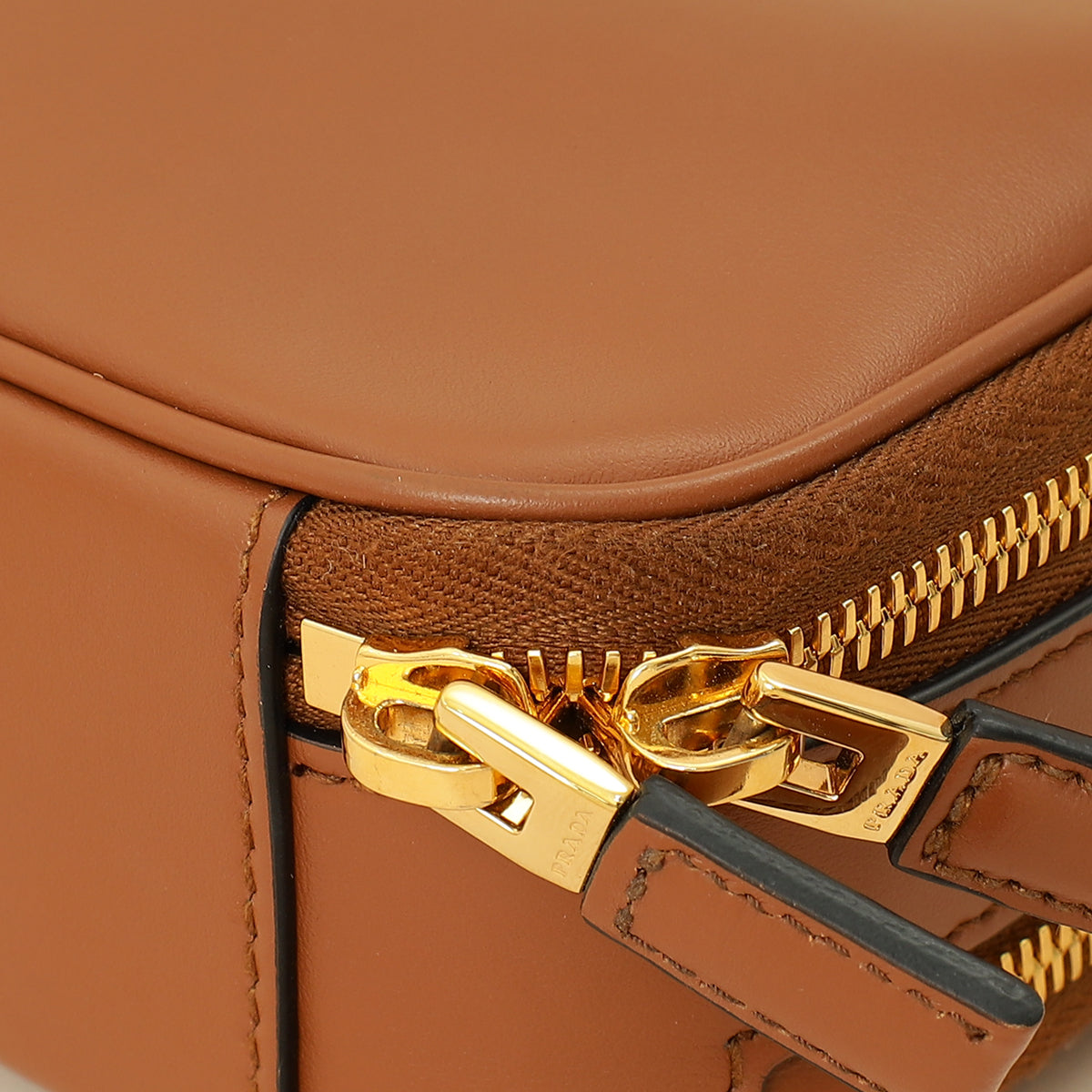 Prada Cognac Odette Mini Bag