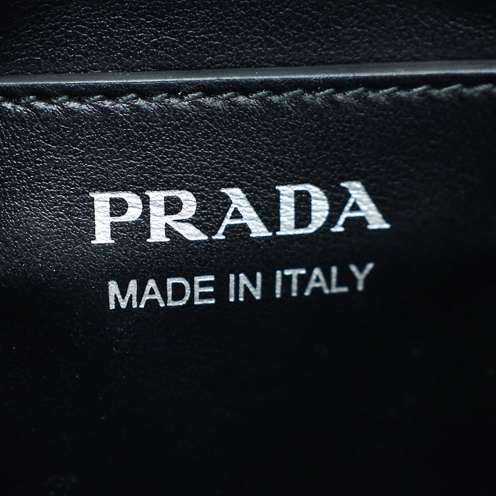 Prada Black Diagramme Shoulder Belt Bag