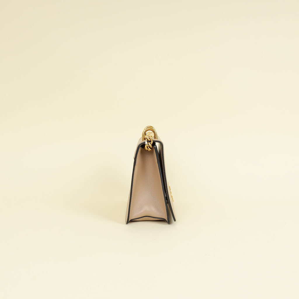 Prada Cammeo Lux Flap Chain Shoulder Bag