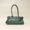 Prada Green Bonnie Medium Handbag