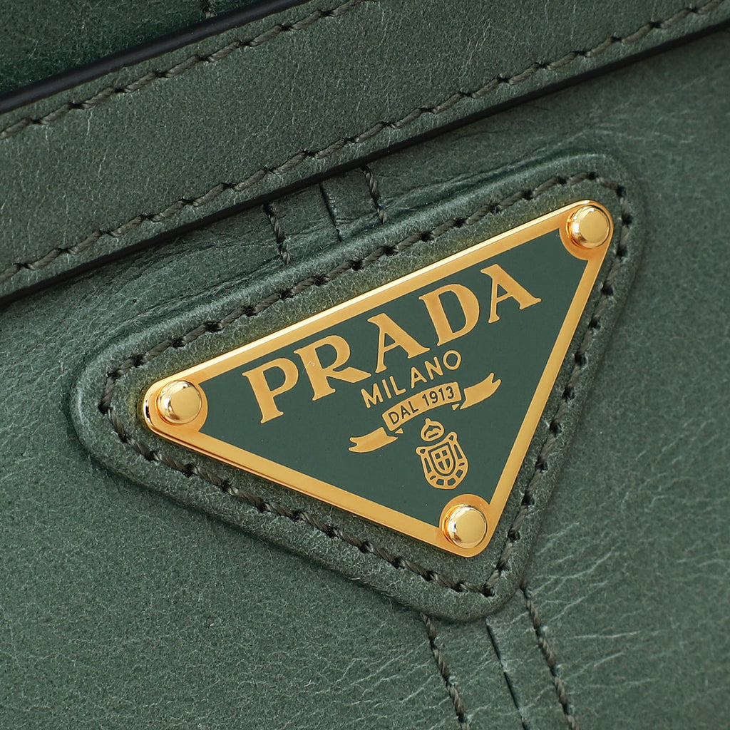 Prada Green Bonnie Medium Handbag