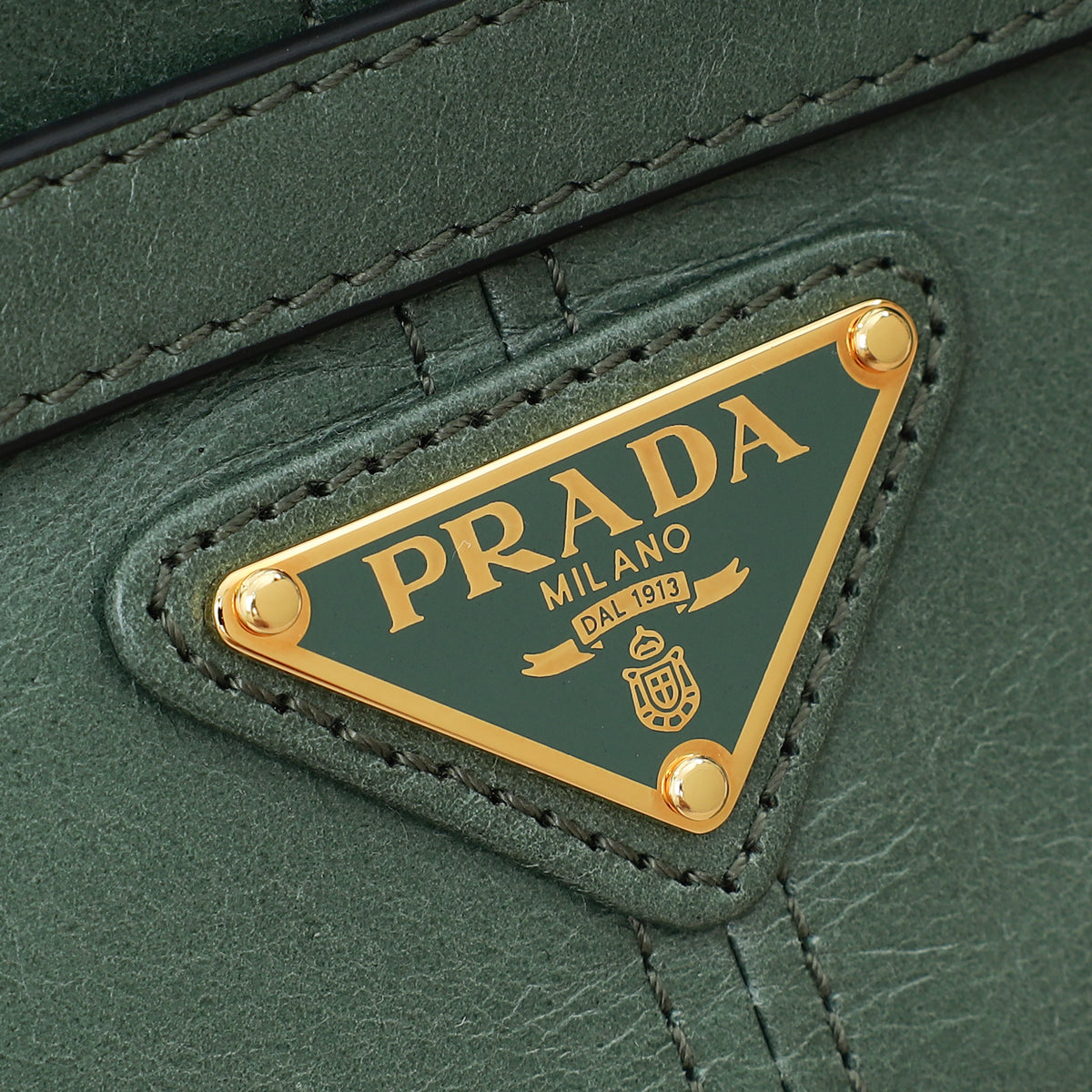 Prada Green Bonnie Medium Handbag