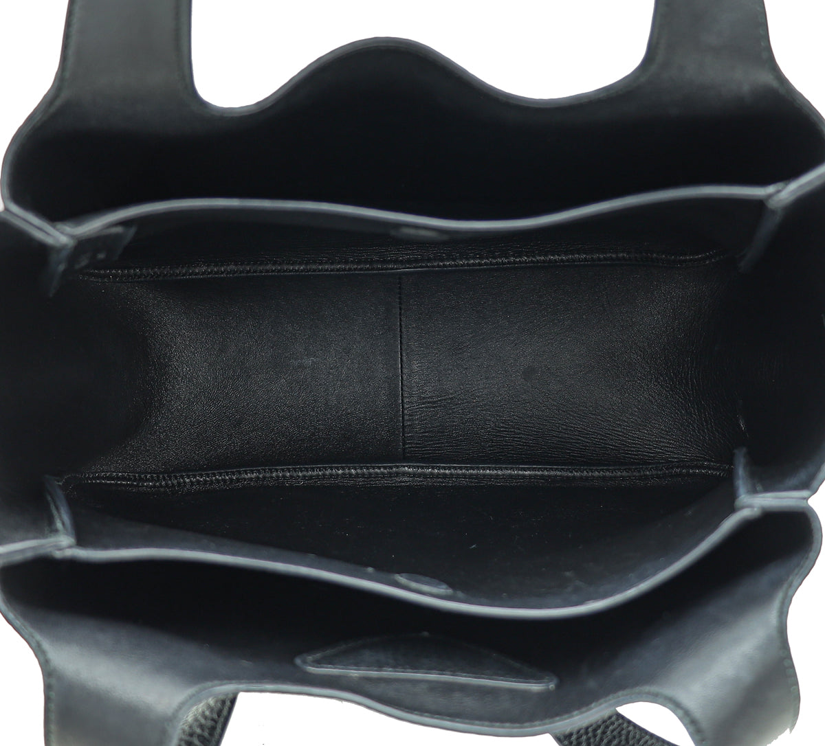 Prada Black Triangle Logo Tote Large Bag