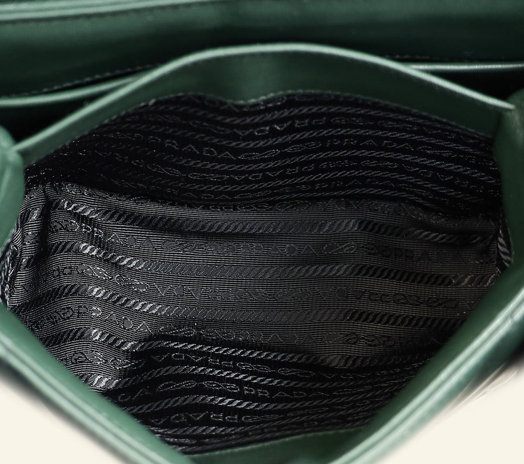 Prada Smeraldo Spectrum Small Nappa Bag