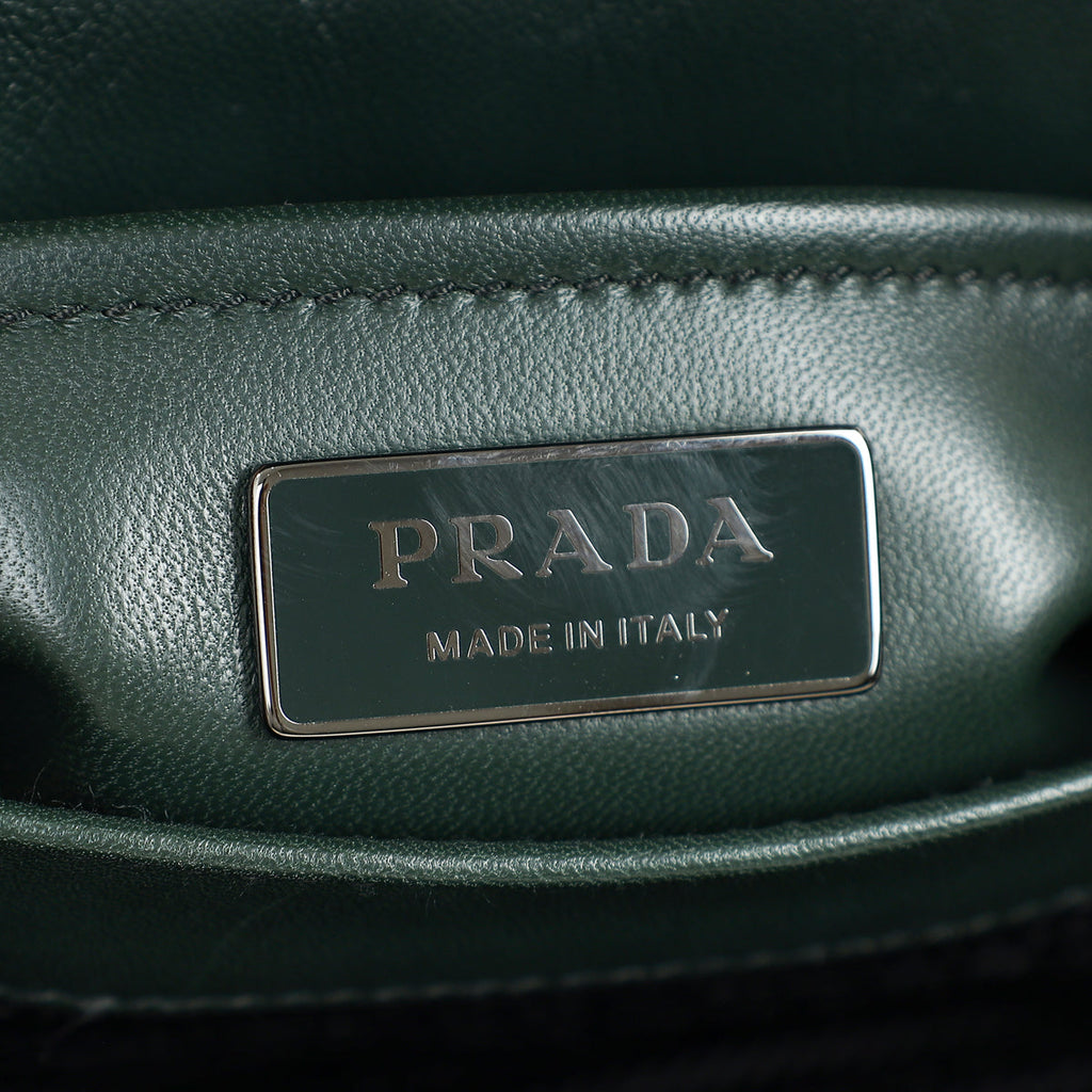 Prada Smeraldo Spectrum Small Nappa Bag