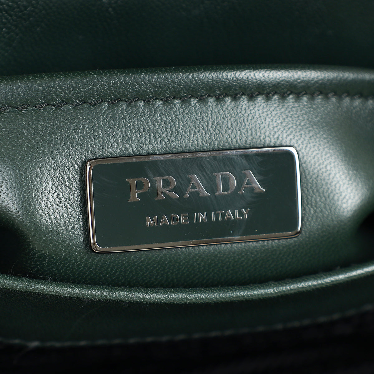 Prada Smeraldo Spectrum Small Nappa Bag
