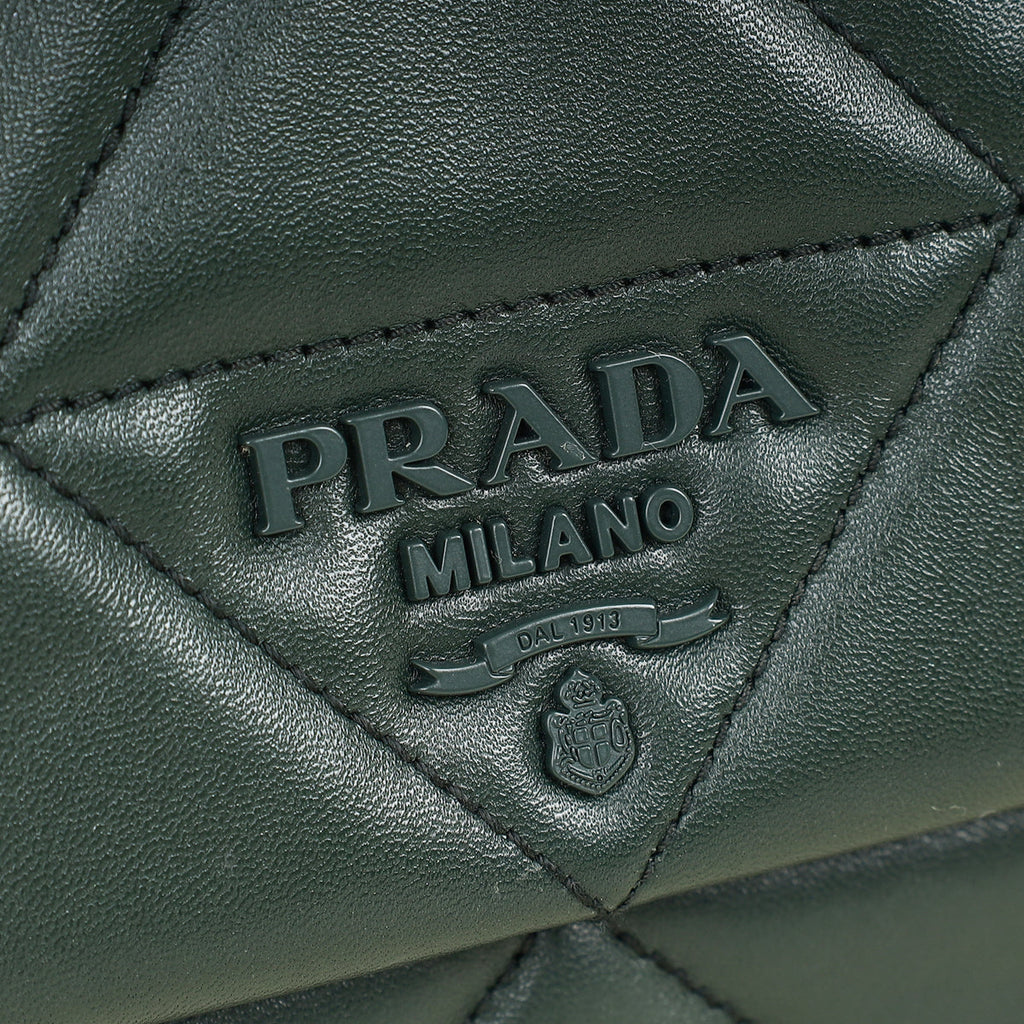 Prada Smeraldo Spectrum Small Nappa Bag