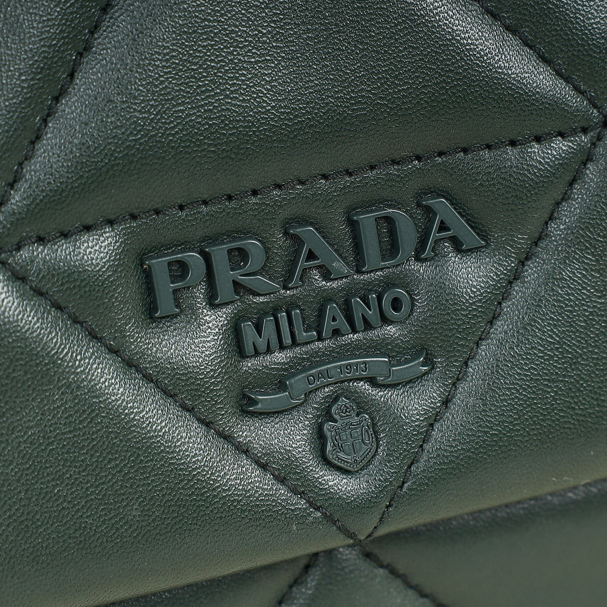 Prada Smeraldo Spectrum Small Nappa Bag