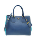 Prada Bicolor Lux Tote Medium Bag
