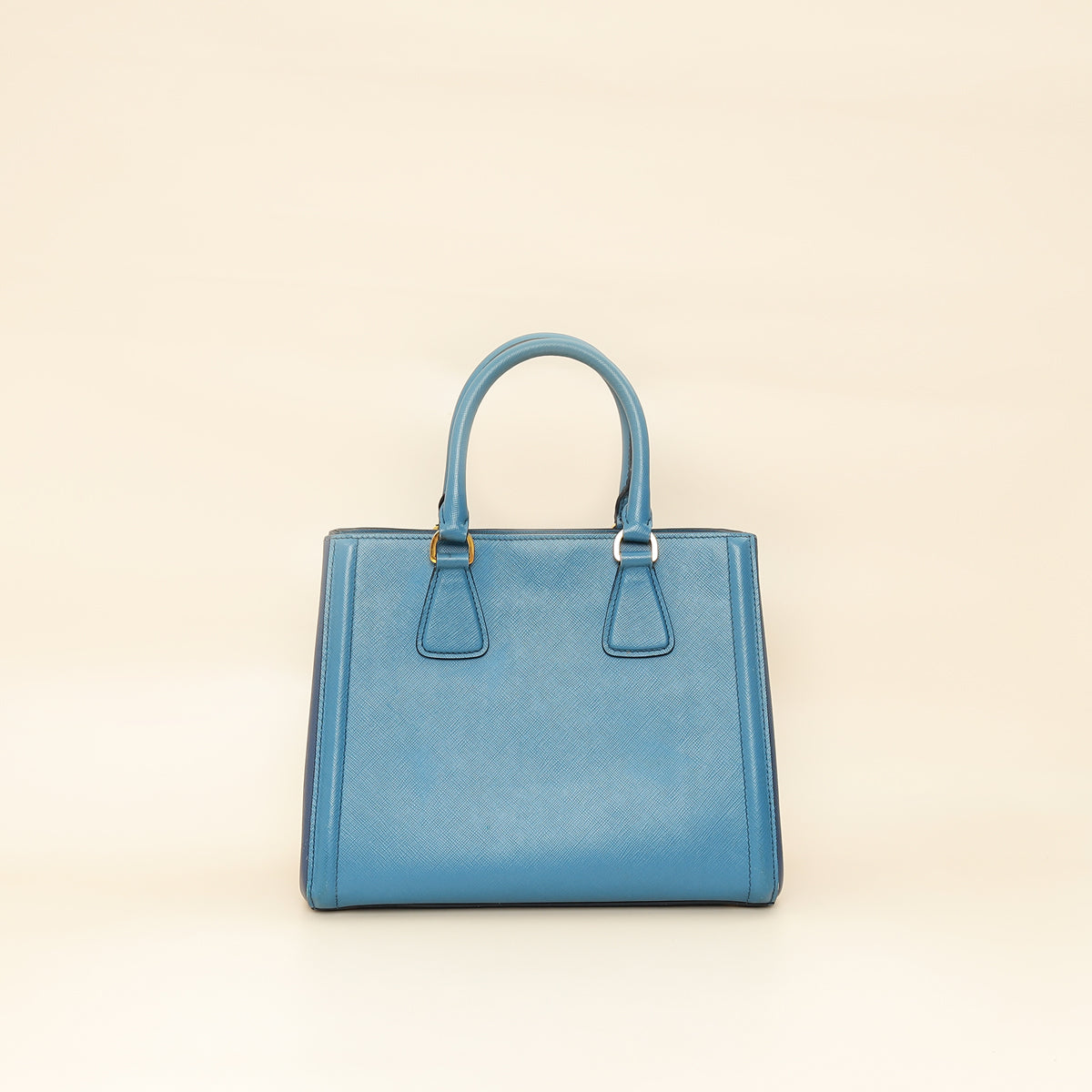 Prada Bicolor Lux Tote Medium Bag