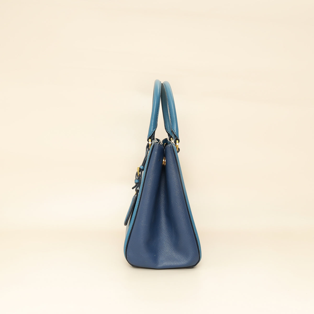 Prada Bicolor Lux Tote Medium Bag