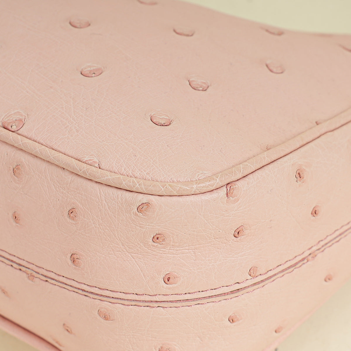 Prada Pink Re-Edition Mini Ostrich Bag