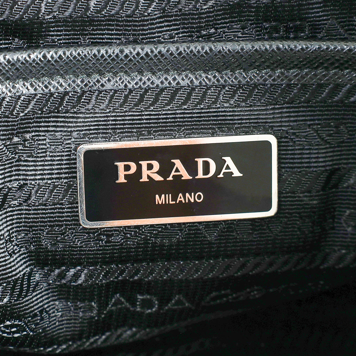 Prada Black Re-Nylon Medium Backpack w/ Pouch