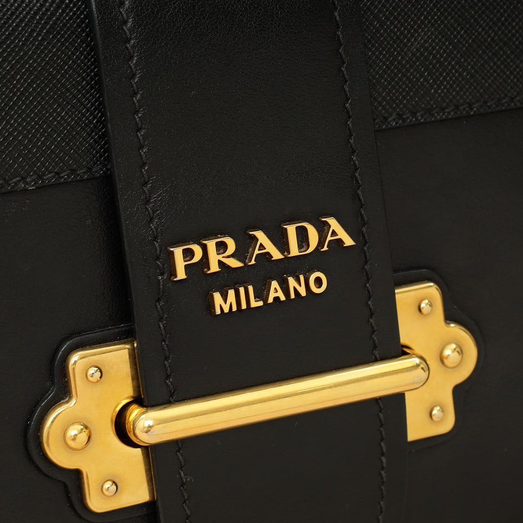 Prada Black City Cahier Bag